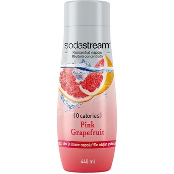 SodaStream růžový grapefruit bez cukru 440 ml