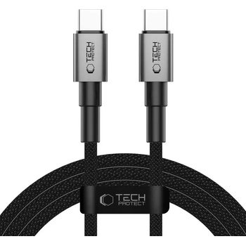 Tech-Protect UltraBoost DNA USB-C PD100W/5A кабел 200 см - сив