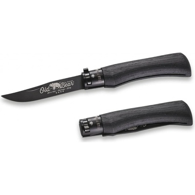 OLD BEAR - STAINLESS STEEL (PTFE COATING), BLACK LAMINATED HANDLE S 9303/17_MNN