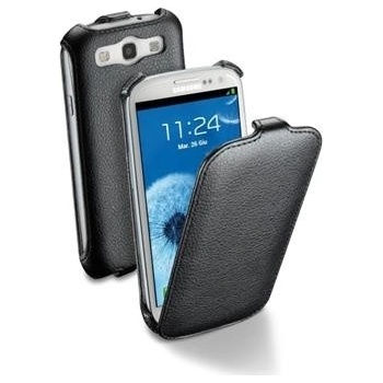 Pouzdro CellularLine Flap Samsung Galaxy S3 černé