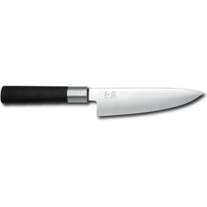 Kai 6715C Кухненски нож на главния готвач малък, за дясна и лява ръка Wasabi Black 15 см