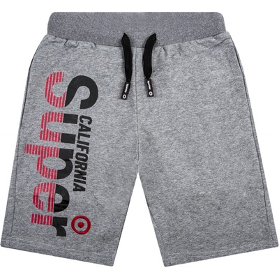 Grace chlapecké kraťasy B87988 světle šedý melír