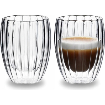 Mondex Sklenice na kávu a čaj 2 x 300 ml
