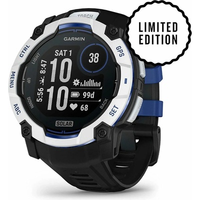 Garmin Instinct 3 50mm Solar Black Bolt Blue 010-02935-03