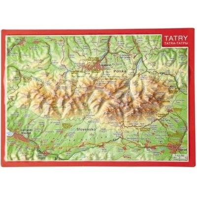(RP) Reliéfna pohľadnica Tatry