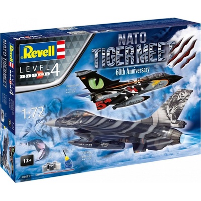 Revell Gift-Set letadla 05671 NATO Tiger Meet 60th Anniversary 1:72