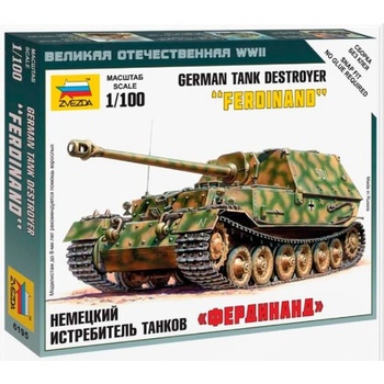 Zvezda Snap Kit SdKfz 184 Ferdinand ZV 6195 1:100