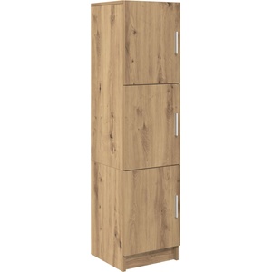 vidaXL Висок шкаф Дъб 31.5 x 32 x 122.5 см (869353)