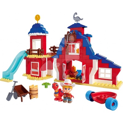 PlayBig Bloxx dinoclub house ranch