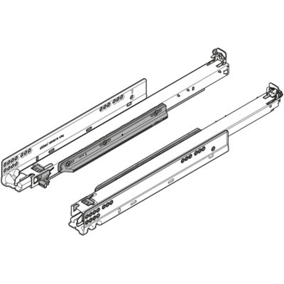 Blum MOVENTO TIP-ON 766H6000T, plný výsuv 600 mm 70 kg