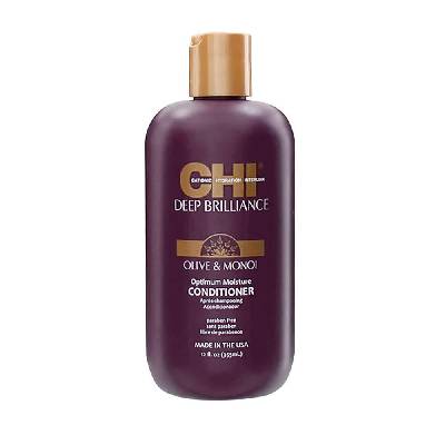 Chi Deep Brilliance Olive & Monoi Optimum Moisture 946ml conditioner - Golden