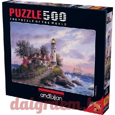 Anatolian Пъзел anatolian 3570 - 500 части - Заливът на Капитана (p3570)