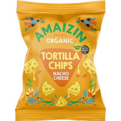 Amaizin Bio Chipsy kukuřičné nacho 150 g