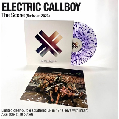 Electric Callboy: Scene - Limited Coloured Transparent Purple Vinyl, Re-Issue 2023 LP