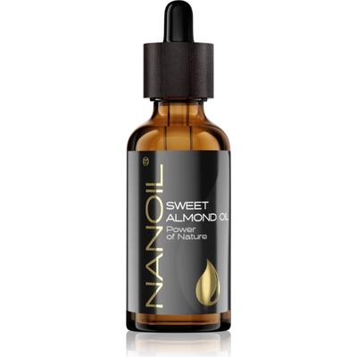 Nanoil Sweet Almond Oil бадемово олио за лице, тяло и коса 50ml