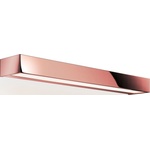 DECOR WALTHER Стенна лампа Box LED 2700K 60 см розово злато (0333216)