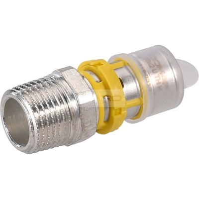 Comap Multiskin-Gas Přechod lisovací s vnějším závitem, mosaz, plyn 26 mm - 3/4" 7243GG2634 – Hledejceny.cz