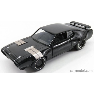 Jada Plymouth Dom's Gtx Coupe 1971 Fast & Furious 8 2017 Černá Stříbrná 1:32