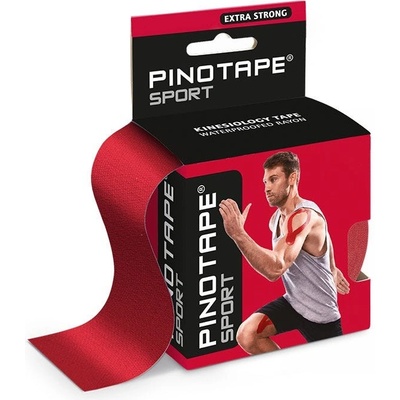 Pino tejp Pro Sport červená 5 cm x 5 m