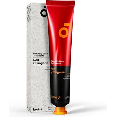 Beviro Naturally Good Toothpaste Red Orangerie 80 ml