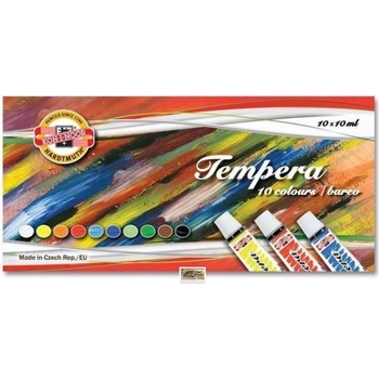 Koh i noor TEMPEROVÉ FARBY 10 FARIEB PO 10ML 1625S104