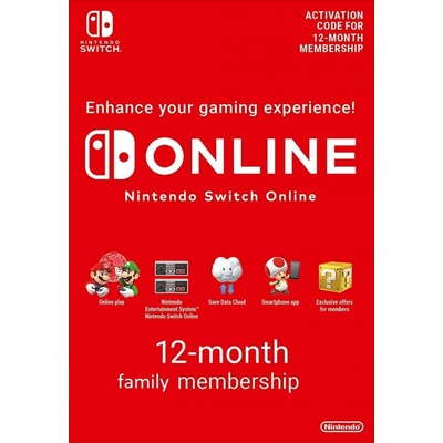 Nintendo Switch Online členstvo 1 mesiac