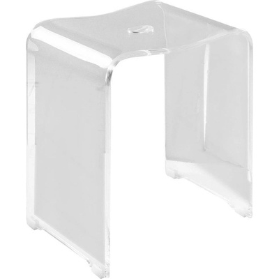 Ridder TRENDY koupelnová stolička 40 x 48 x 27,5 cm, čirá - A211100