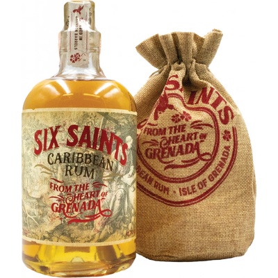 Six Saints Caribbean Rum 41,7% 0,7 l (tuba)