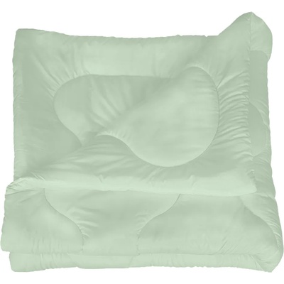 Здрава олекотена завивка от микрофибър - резеда