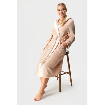 Astratex Топлещ халат Moreno Night дълъг с качулка (ATXFR001_zup)