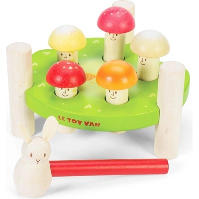 Le Toy Van Petilou zatloukačka veselé muchomůrky