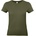 B&C Collection B&C 190 / Дамска тениска от плътен памук - градско каки L (01004Tu4203)