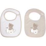 Kikkaboo Комплект лигавници Kikkaboo - Dreamy Flight Beige, 2 Броя (31104010046)