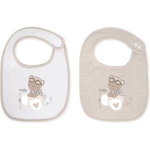 Kikkaboo Комплект лигавници Kikkaboo - Dreamy Flight Beige, 2 Броя (31104010046)