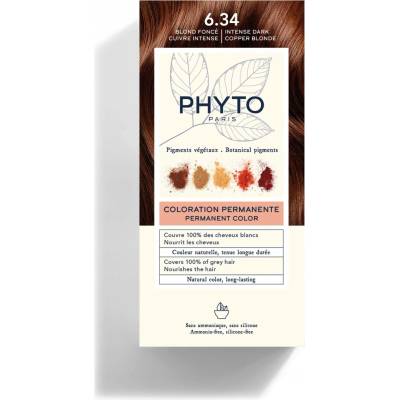 PHYTO COLOR Barva 6.34 Tmavě měděná blond