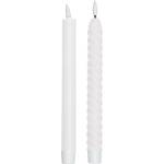 Design Letters Свещи Cosy Forever LED бели 2 бр (60601003OFFWHITE)