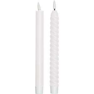 Design Letters Свещи Cosy Forever LED бели 2 бр (60601003OFFWHITE)