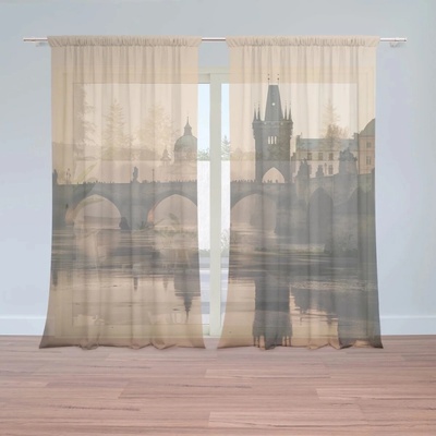 Sablio Záclony Praha Karlov most 1: 2ks 150x250cm