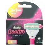Wilkinson Sword Quattro за жени Sensitive 4 бр - lavonio - 20,34 лв