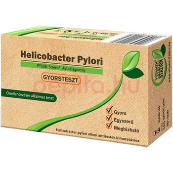 Vitamin Station Rýchlotest Helicobacter Pylori samodiagnostický test z krvi 1 ks