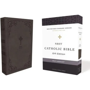 NRSV, Catholic Bible, Gift Edition, Leathersoft, Black, Comfort Print (ISBN: 9780785230403)