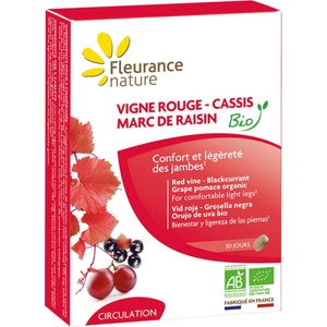 Fleurance Nature Био червена лоза и касис - таблетки - 90 таблетка