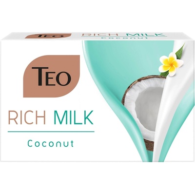 Teo rich milk coconut Сапун с млечен протеин, 90гр