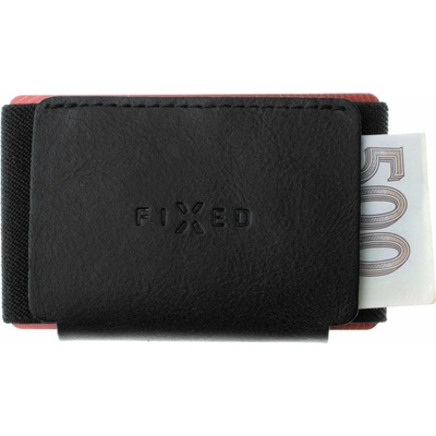 FIXED Tiny Wallet z pravej hovädzej kože (FIXW-STN2-BK) čierna