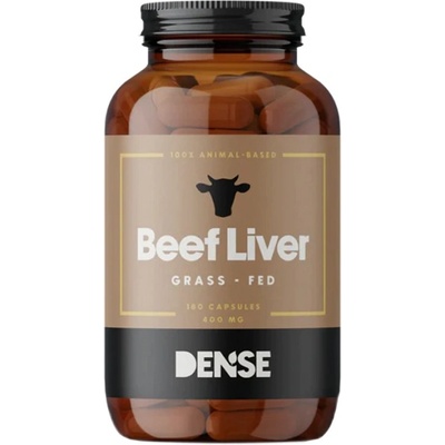 DENSE Beef Liver 750 mg | Grass Fed [180 капсули]
