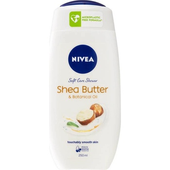 Nivea Shea Butter & Botanical Oil krémový sprchový gél 250 ml