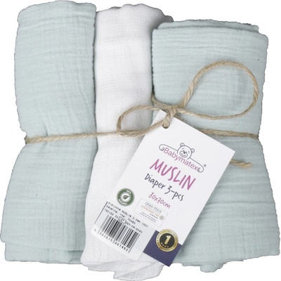 Babymatex Mušelinová plena 80x70 cm TB0367 33 3 ks