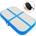 vidaXL Надуваем дюшек за гимнастика с помпа, 60x100x20 см, PVC, син (92656)