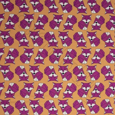 Liška polygon na hořčicové úplet