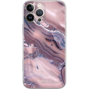 ERT GROUP Калъф Abstract за iPhone 16 Pro, Розов мрамор (BPCABS2044)